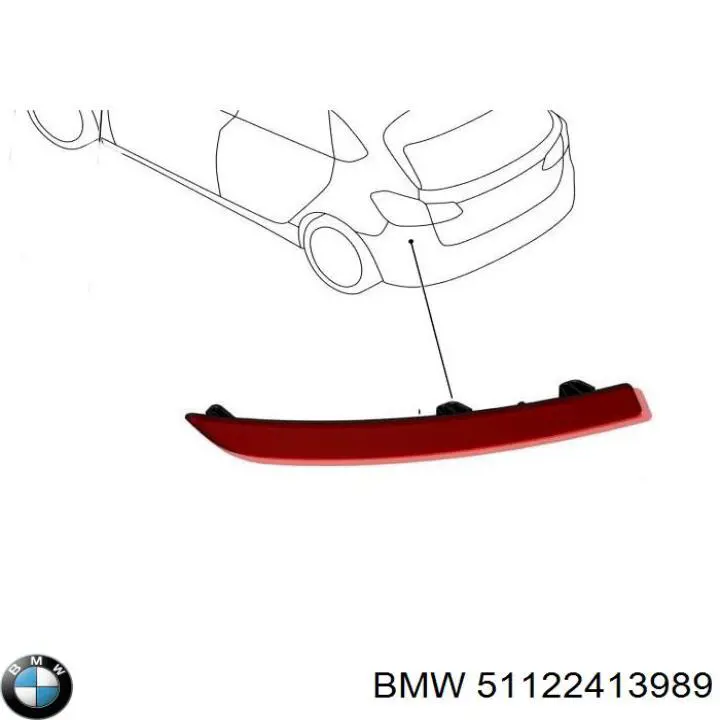 Купити 51122413989 BMW 