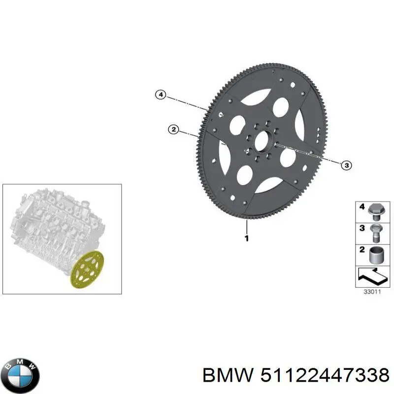 Купити 51122447338 BMW 