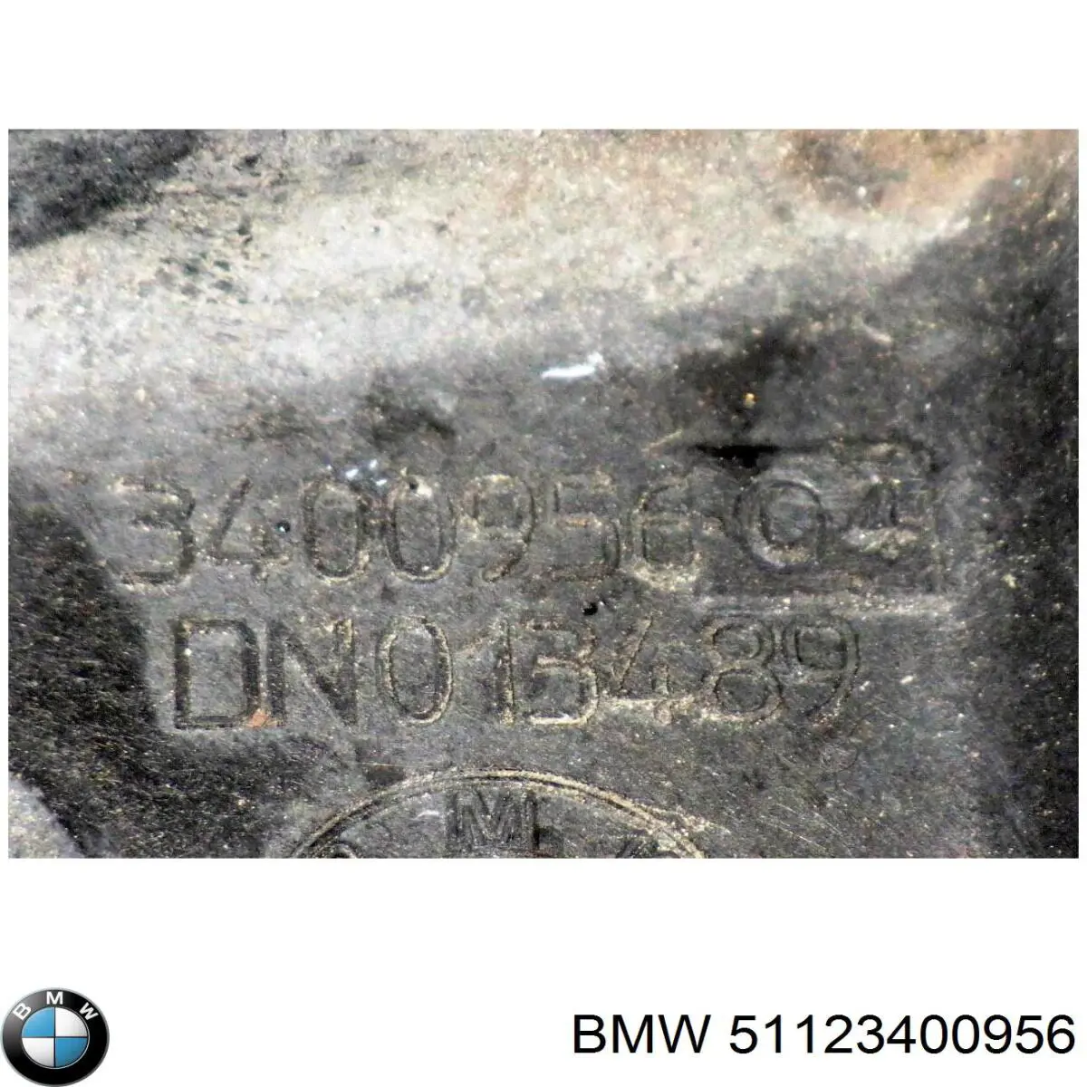 Купити 51123400956 BMW Кронштейн бампера заднього, правий