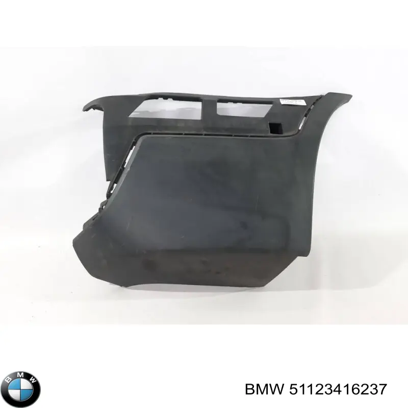Накладка бампера заднього, ліва BMW 51123416237 ціна, від 25.92 USD