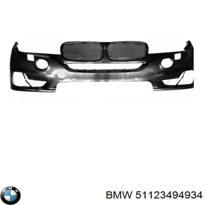 51123494934 BMW Бампер передній в зборі