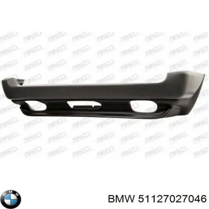 Кожух бампера заднього BMW 8402325 ціна, від 63.35 USD