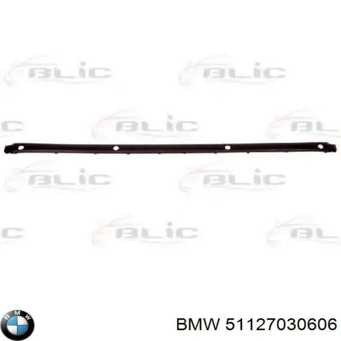 Накладка бампера заднього BMW 51127030606 ціна, від 13.81 USD
