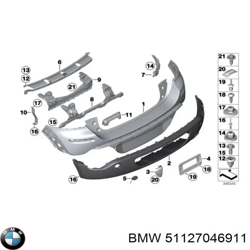  51127046911 BMW