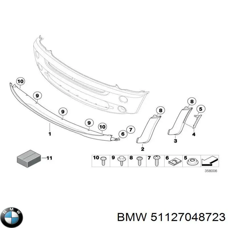  51127048723 BMW