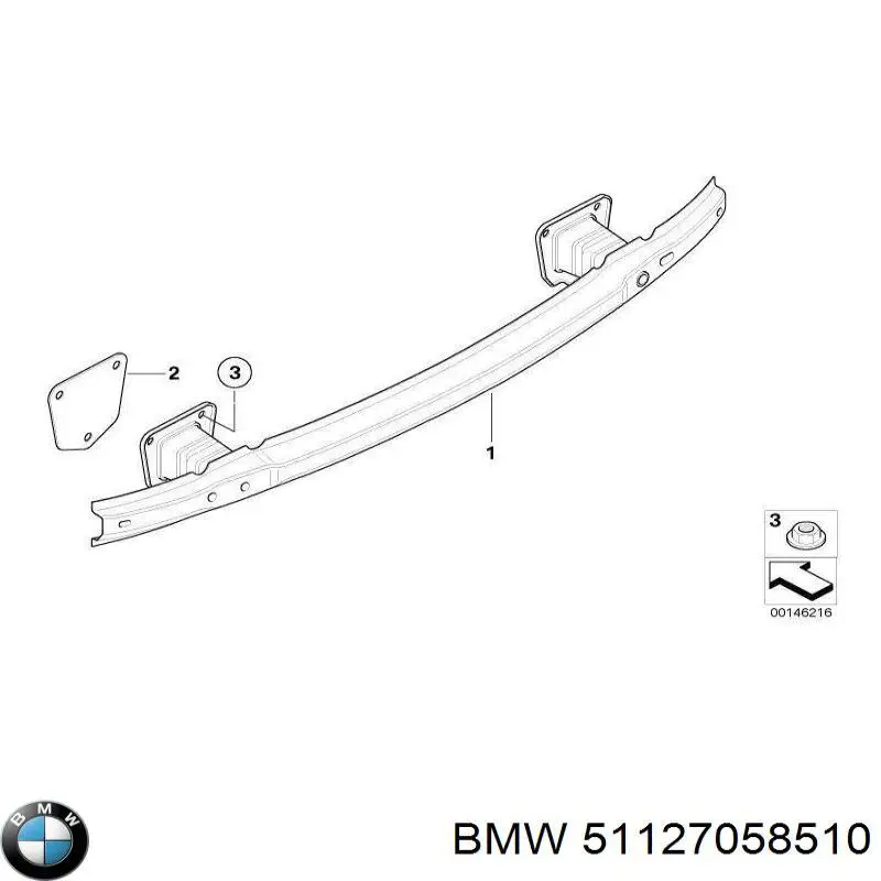  51127058510 BMW