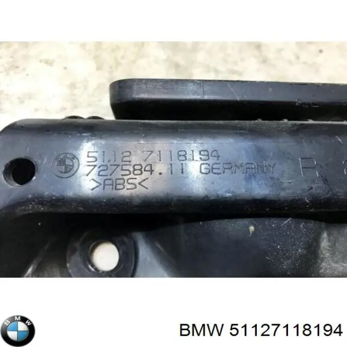 Купити 51127118194 BMW Кронштейн бампера заднього, правий