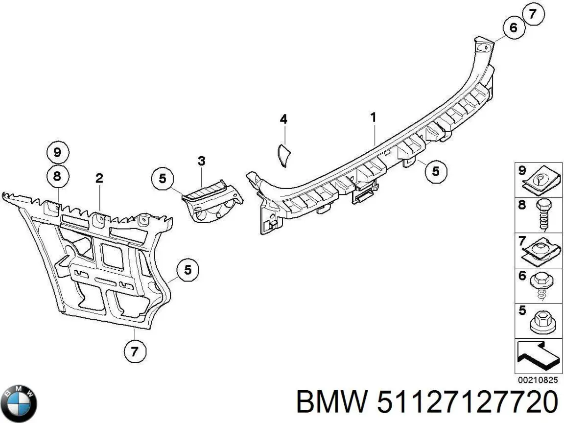 BMW 51127127720 ціна, від 13.83 USD