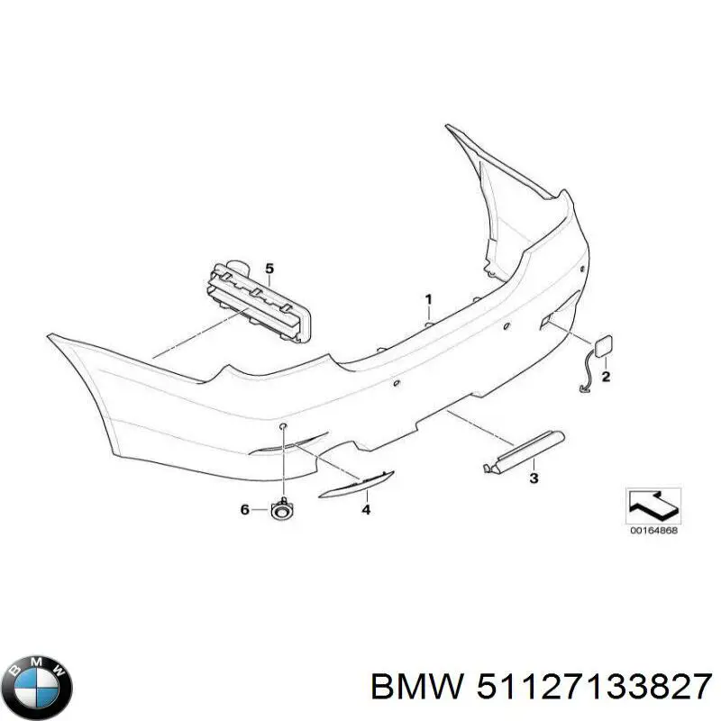 Купити 23147606188 BMW 