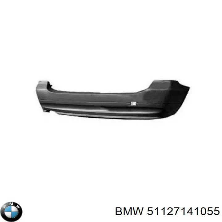 51127141055 BMW Буфер (бампер) задній