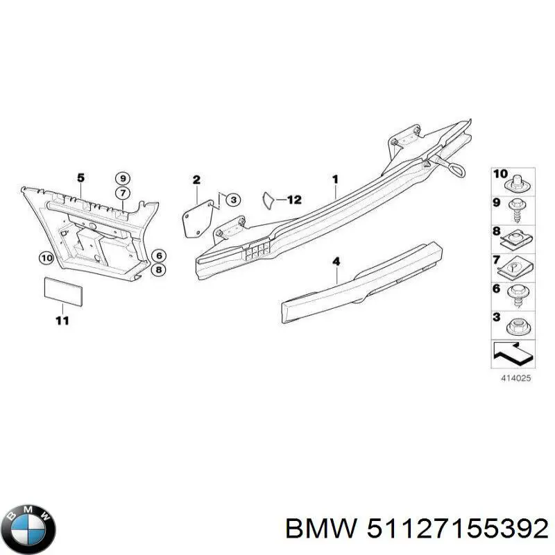 Пробка піддона двигуна BMW 51127155392 ціна, від 33.96 USD