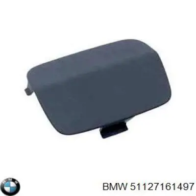 Заглушка бампера буксирувального гака, передня BMW 51127161497 ціна, від 11.37 USD