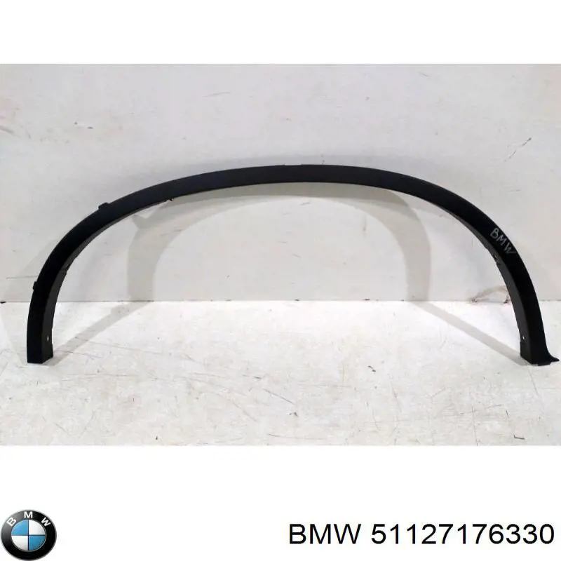 Молдинг задньої арки крила, правий BMW 51127176330 ціна, від 24.25 USD