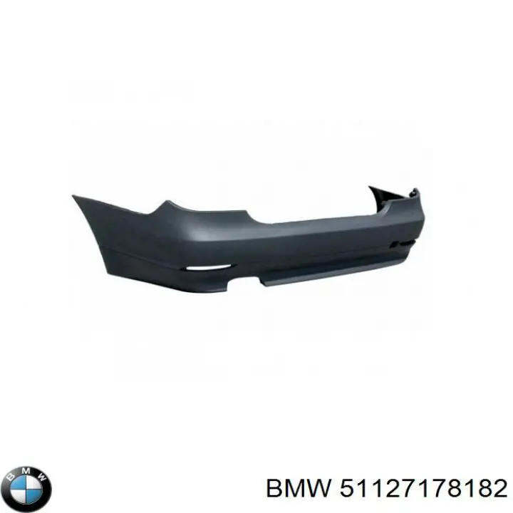Кожух бампера заднього BMW 51127178182 ціна, від 100.35 USD