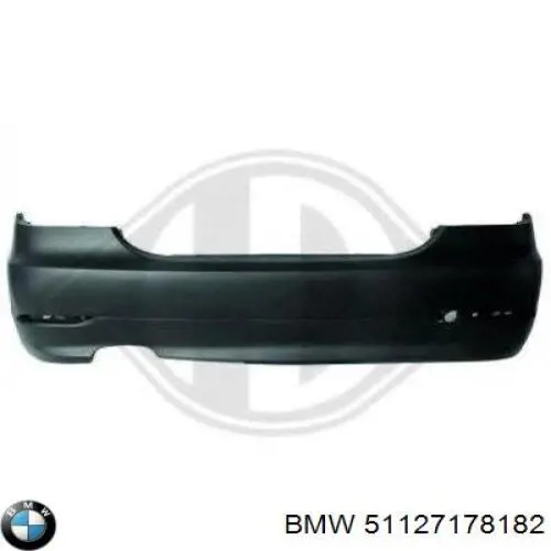 Бампер задній 51127178182 BMW