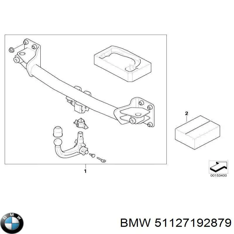 Накладка бампера заднього на BMW X6 (E72)
