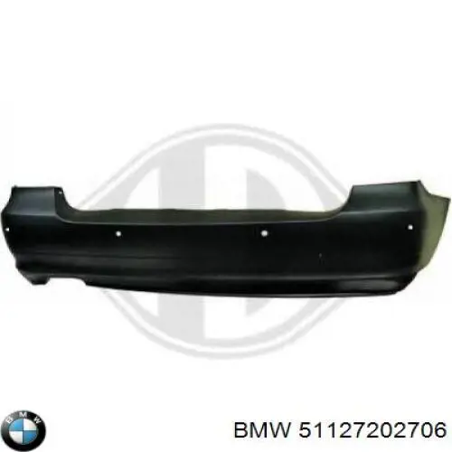 Кожух бампера заднього BMW 51127202706 ціна, від 27.47 USD