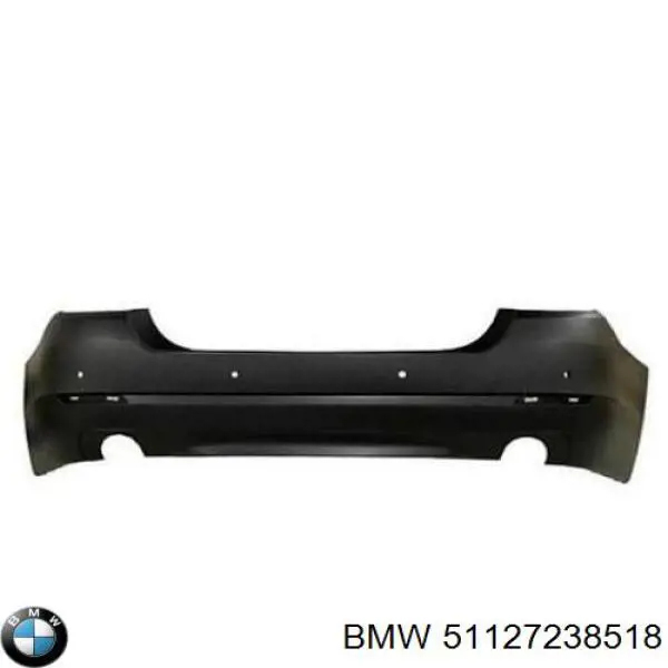 Кожух бампера заднього BMW 51127238518 ціна, від 84.63 USD