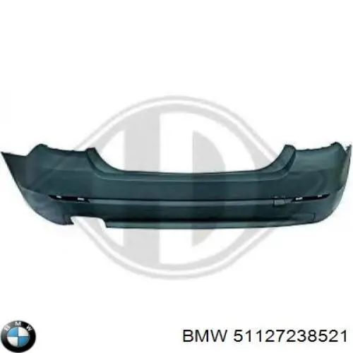 Задній бампер 51127238521 BMW