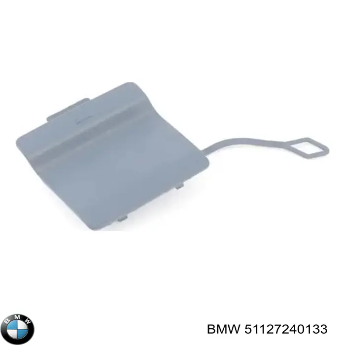 Заглушка бампера буксирувального гака, задня BMW 51127240133 ціна, від 6.75 USD