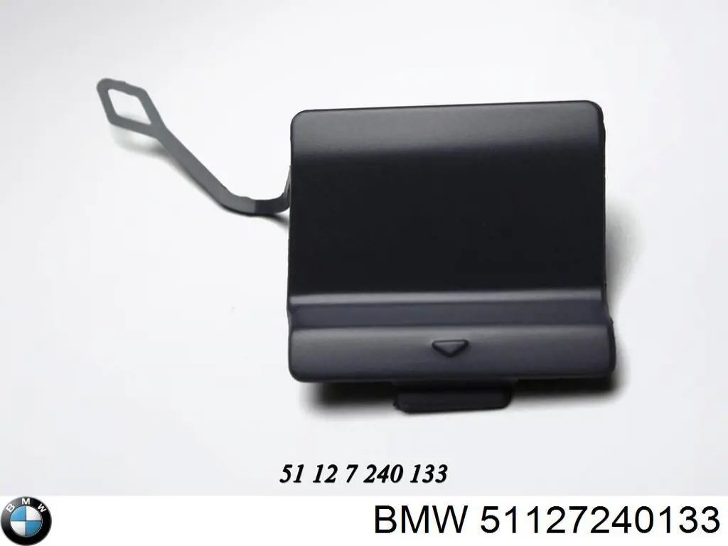 51127240133 BMW Заглушка бампера буксирувального гака, задня