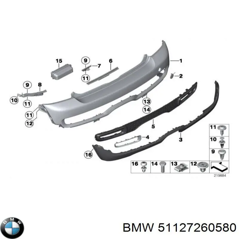 51127260580 BMW 