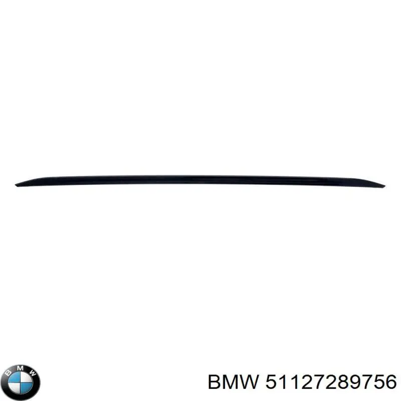 Молдинг заднього бампера, центральний BMW 51127289756 ціна, від 14.40 USD