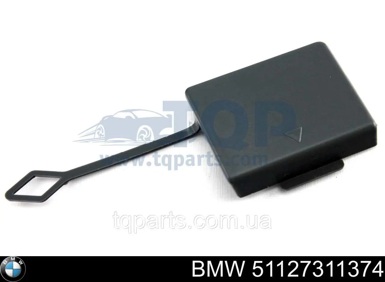 Купити 51127311374 BMW Заглушка бампера буксирувального гака, задня