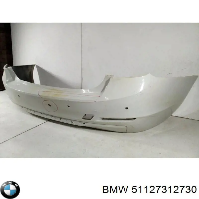 Бампер задній 51127312730 BMW