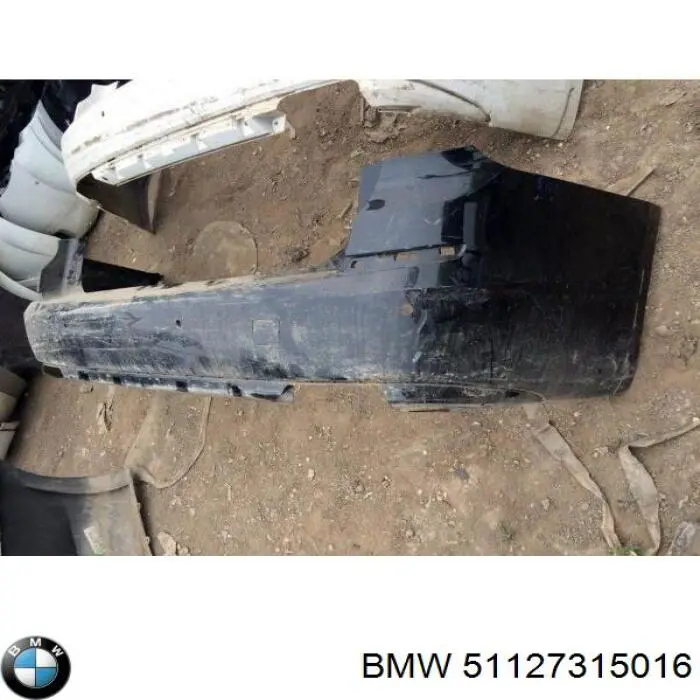 Облицовка бампера зд загрунтованная на BMW 5 GRAN TURISMO 