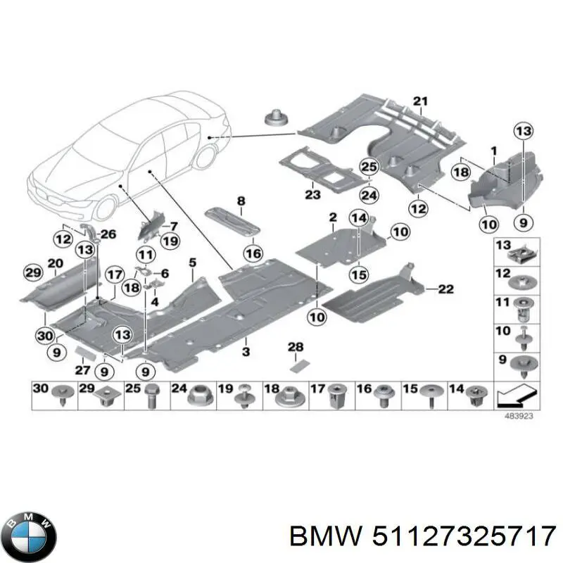  51127325717 BMW
