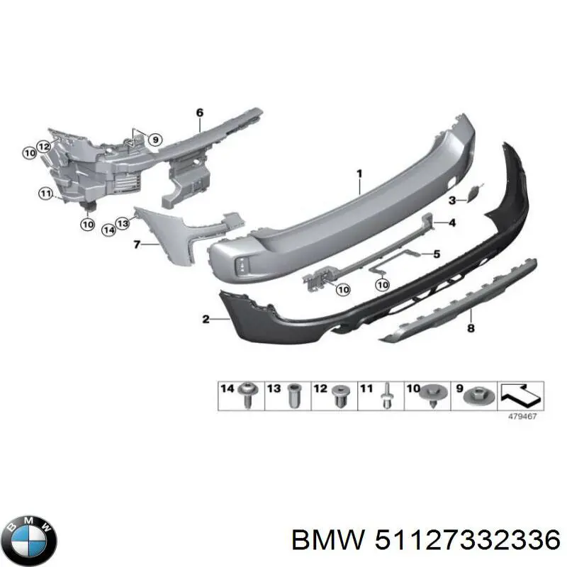  51127332336 BMW