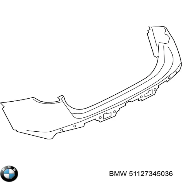 Бампер e84 зд гр., ціна з врахуванням доставки!!! на BMW X1 E84