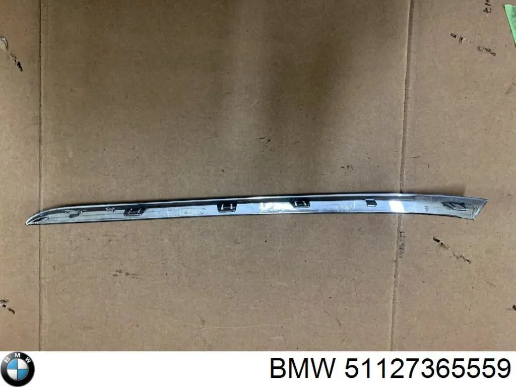 Купити 51127365559 BMW Молдинг заднього бампера, лівий