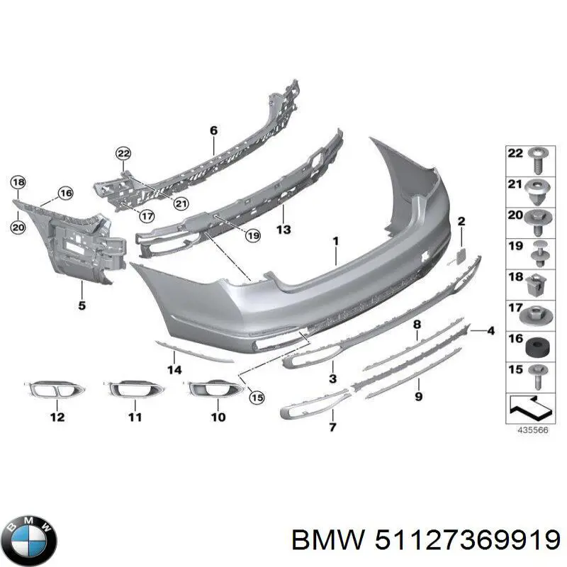  BMW 51127369919 ціна, від 50.66 USD