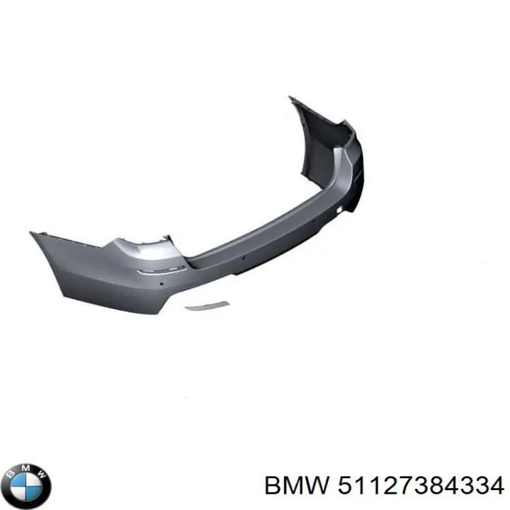 Кожух бампера заднього BMW 51127384334 ціна, від 161.79 USD
