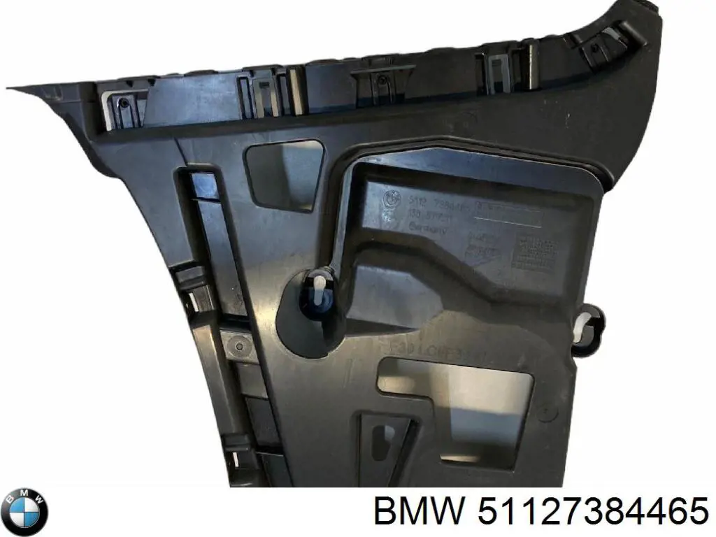 51127384465 BMW Кронштейн бампера заднього, зовнішній лівий