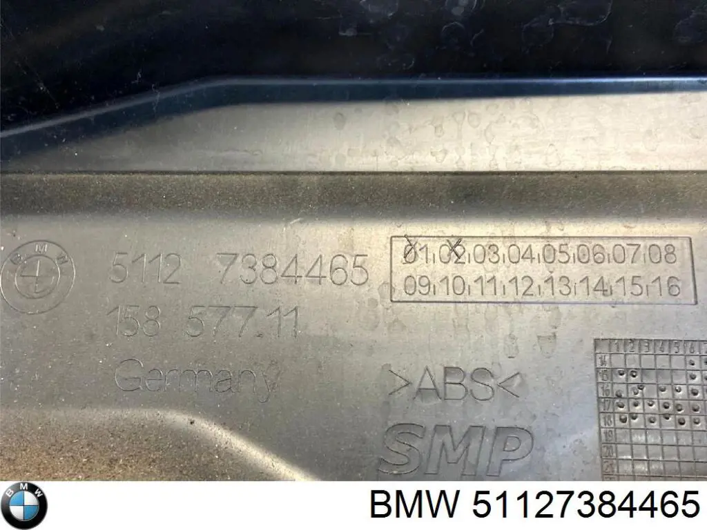 Кронштейн бампера заднього, зовнішній лівий BMW 51127384465 ціна, від 25.96 USD