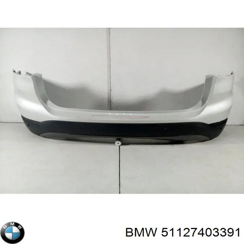 Бампер задний на BMW X1 F48