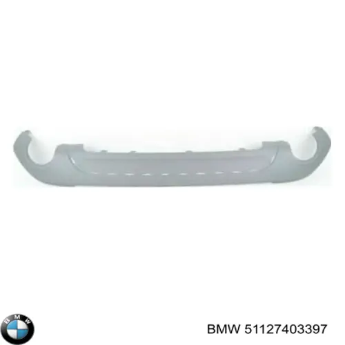 Бампер задній, нижня частина BMW 51127403397 ціна, від 266.75 USD