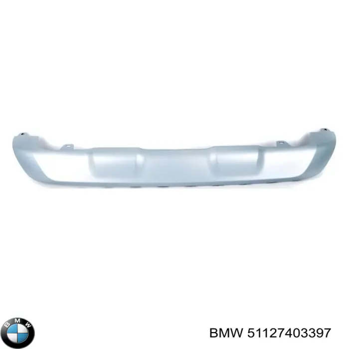 51127403397 BMW Бампер задній, нижня частина