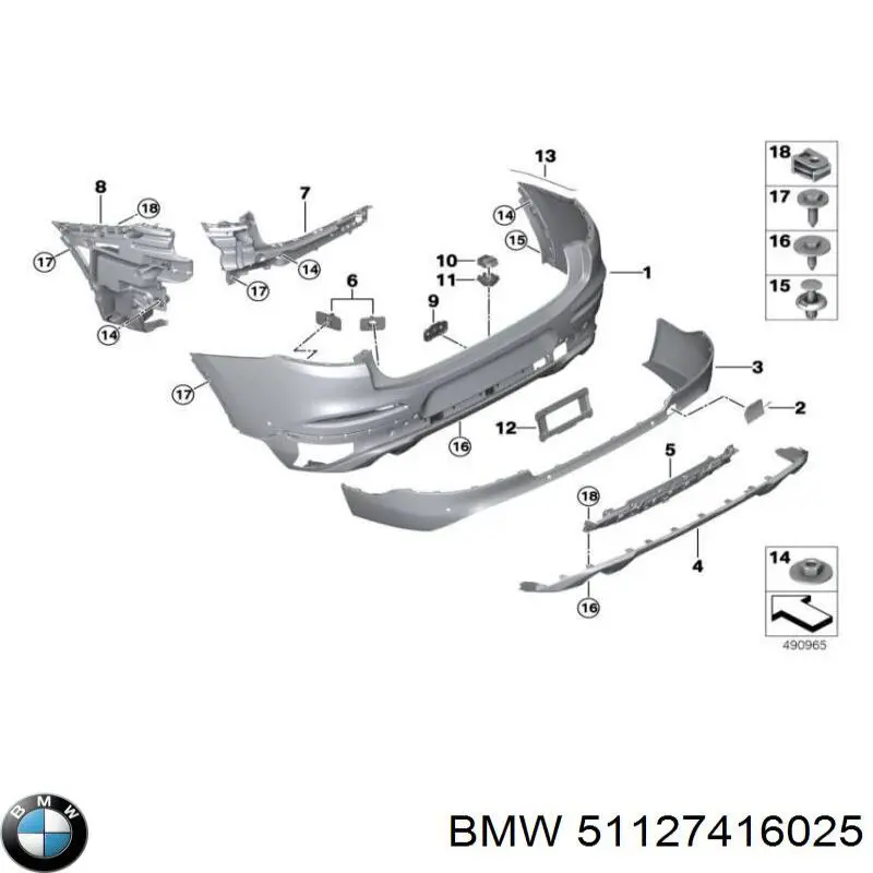  51127416025 BMW