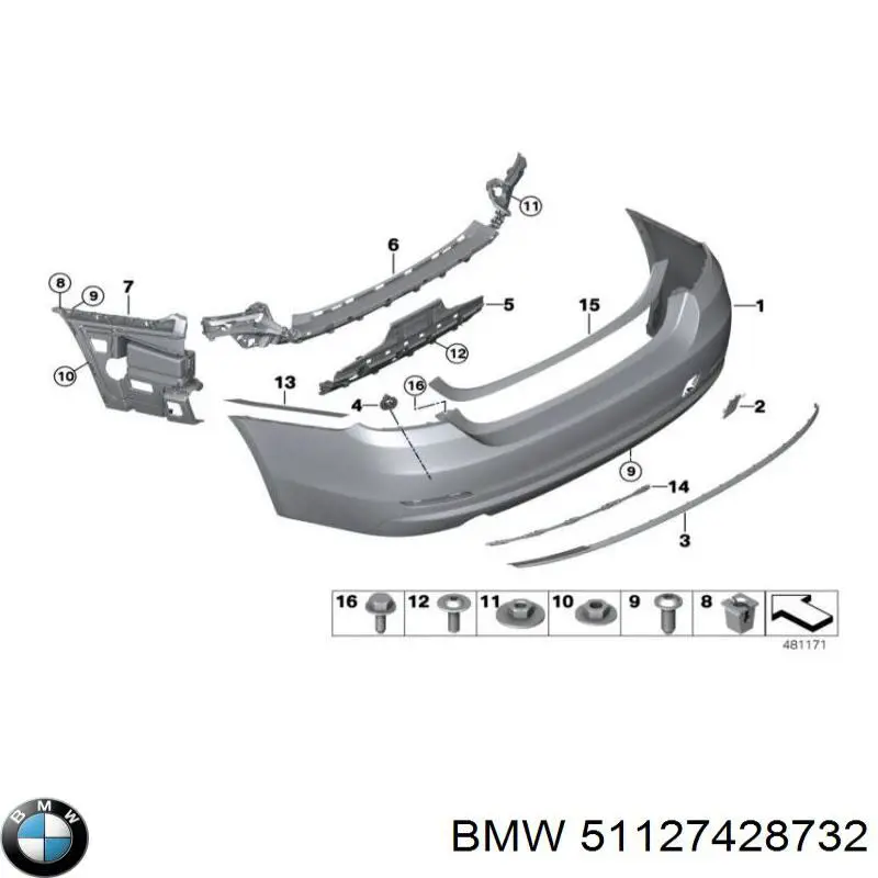  51127428732 BMW