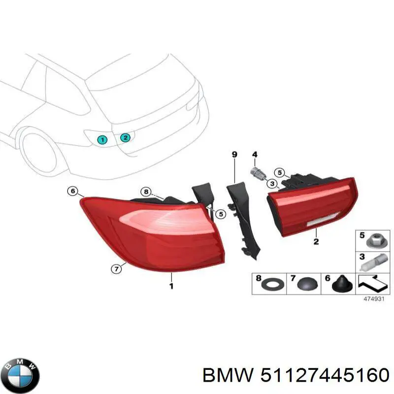 51127445160 BMW 