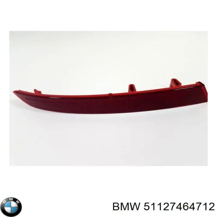 51127464712 BMW Накладка бампера заднього