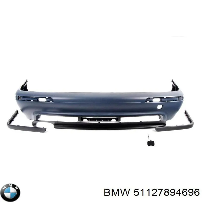 Кожух бампера заднього BMW 51127894696 ціна, від 1037.89 USD