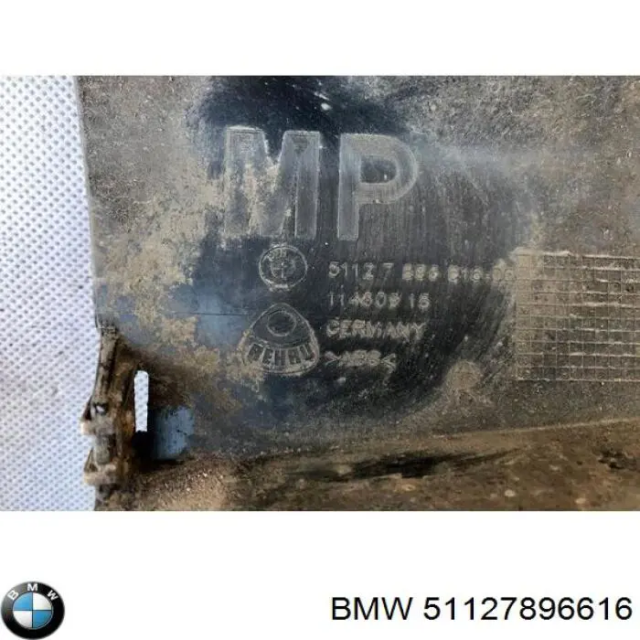 Направляюча заднього бампера, права BMW 51127896616 ціна, від 45.44 USD