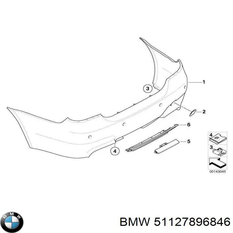  BMW 51127896846 ціна, від 152.34 USD