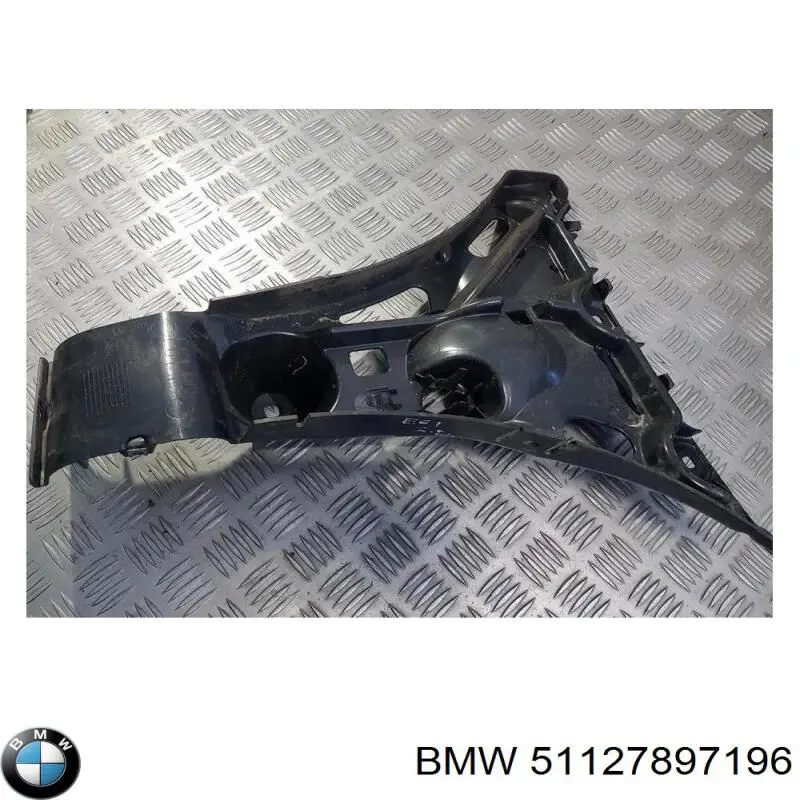 Кронштейн бампера заднього, правий BMW 51127897196 ціна, від 28.22 USD