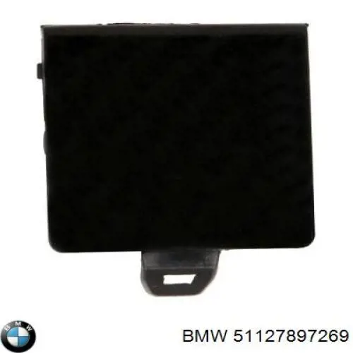 Купити 51127897269 BMW Заглушка бампера буксирувального гака, задня